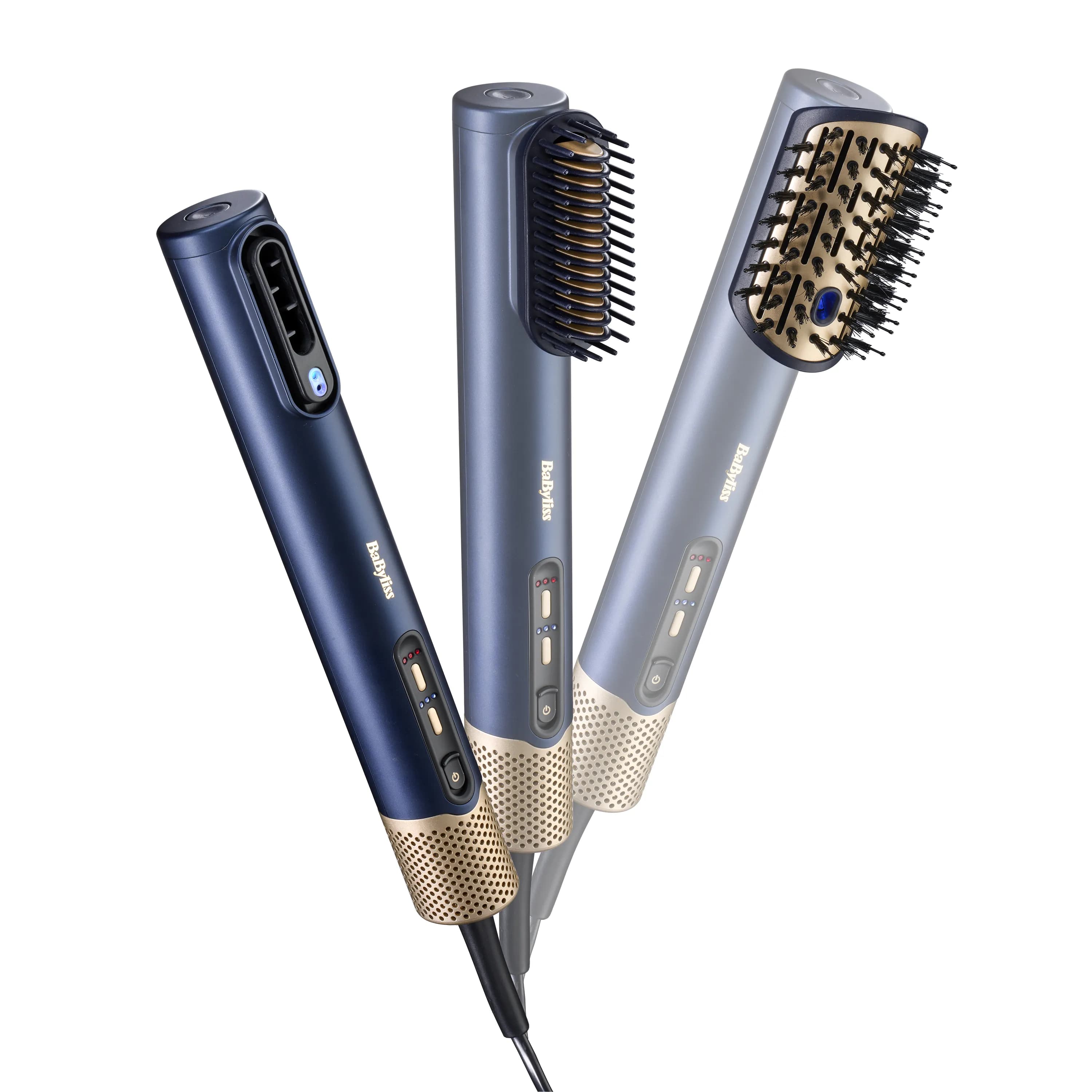 BaByliss AS6550E Air Wand, 1600 W -hiustenkuivaaja, Navy