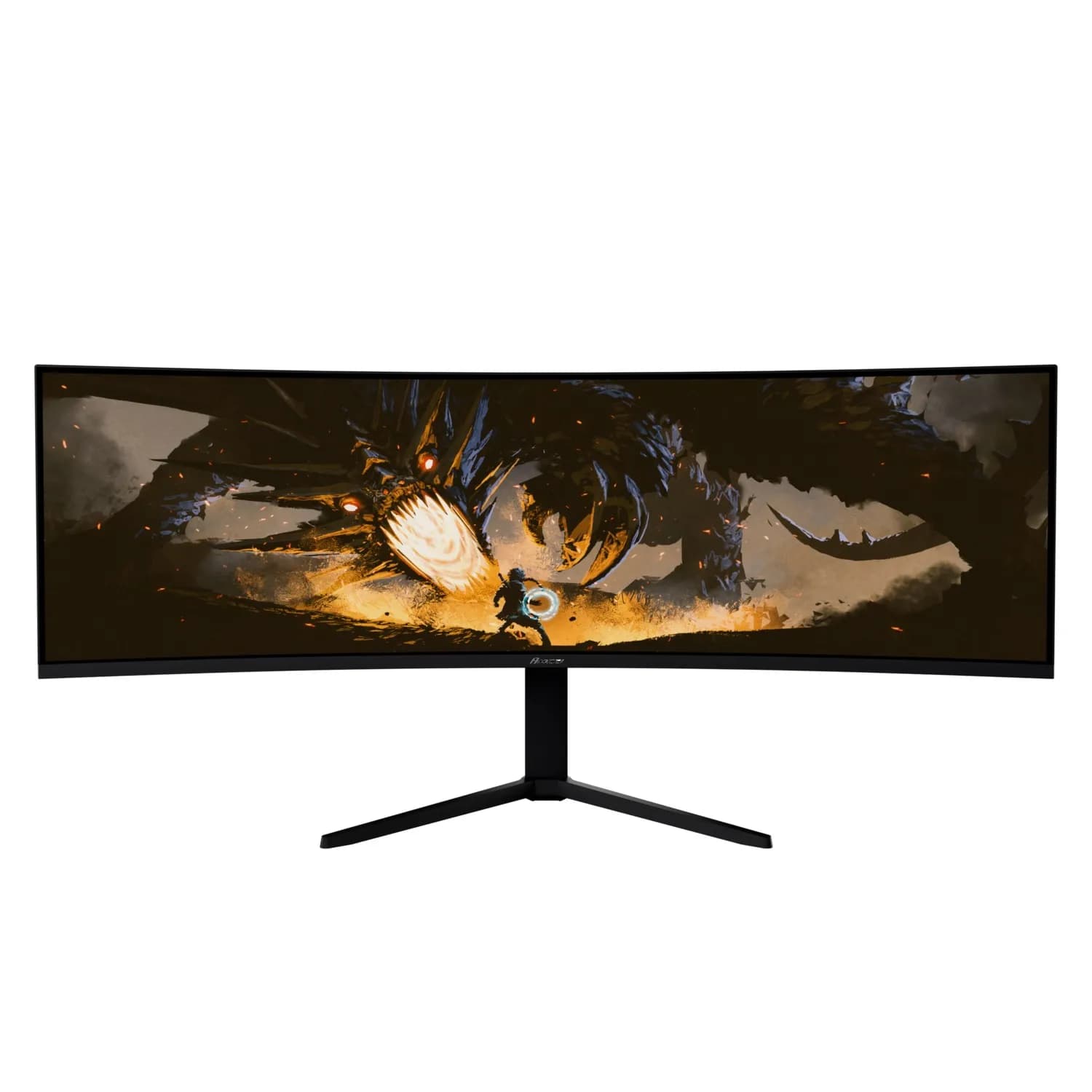 Arozzi Nova 49" DQHD, VA -kaareva pelinäyttö, USB hub – AROZZI