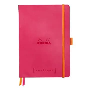 Rhodia Goalbook soft raspberry A5 dot ivory – RHODIA