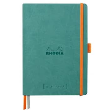 Rhodia Goalbook soft aqua A5 dot ivory – RHODIA