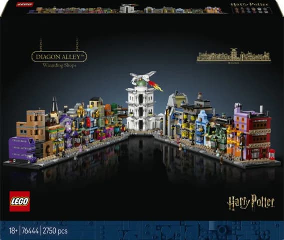 LEGO Harry Potter Viistokujan velhokaupat 76444