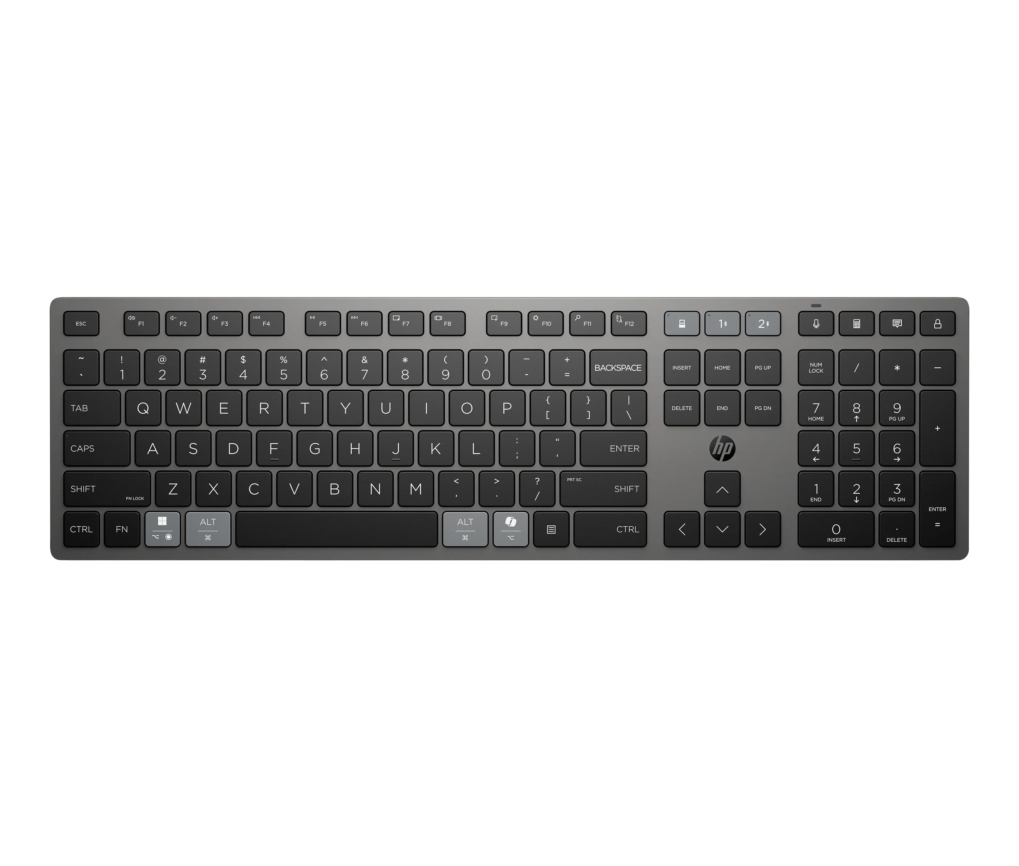 HP 725 Multi-Device -langaton näppäimistö, musta
