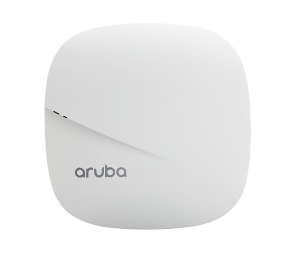 Aruba Instant IAP-305-RW Wireless Access Point, 802.11n/ac, 2x2:2/3x3:3 MU-MIMO, dual radio, integrated antennas. A group of up to 128 IAPs can be man