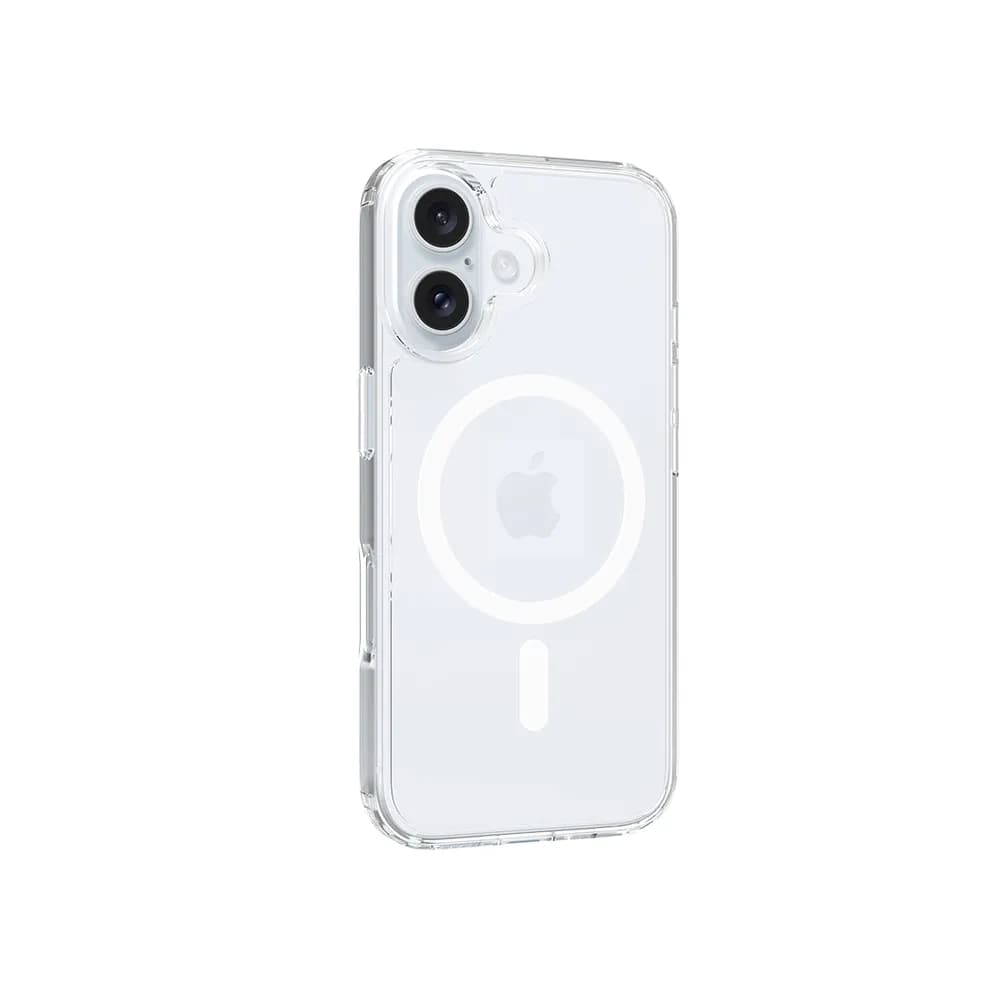 Screenor Bumper MagSafe, iPhone 16 -suojakuori, Läpinäkyvä – SCREENOR
