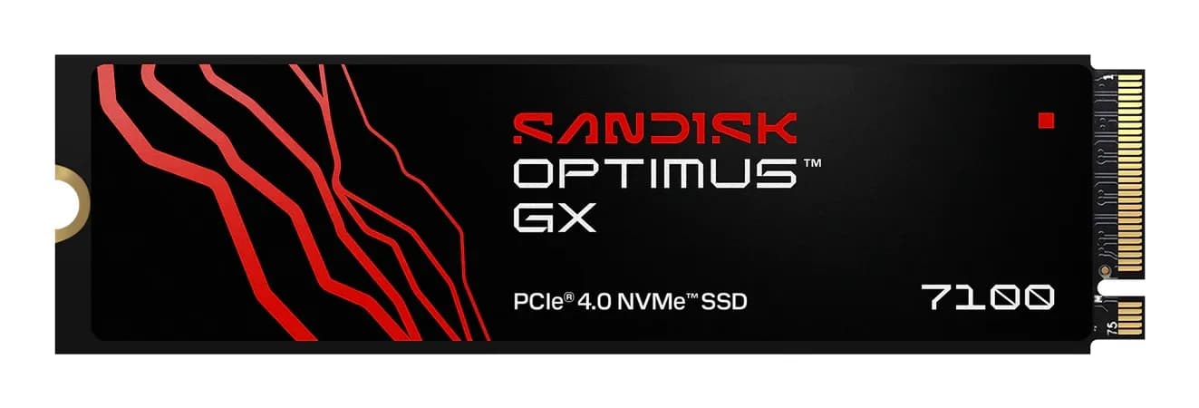SanDisk Optimus GX 7100 500 GB PCI Express 4.0 x4 NVMe M.2 sisäinen SSD – SanDisk