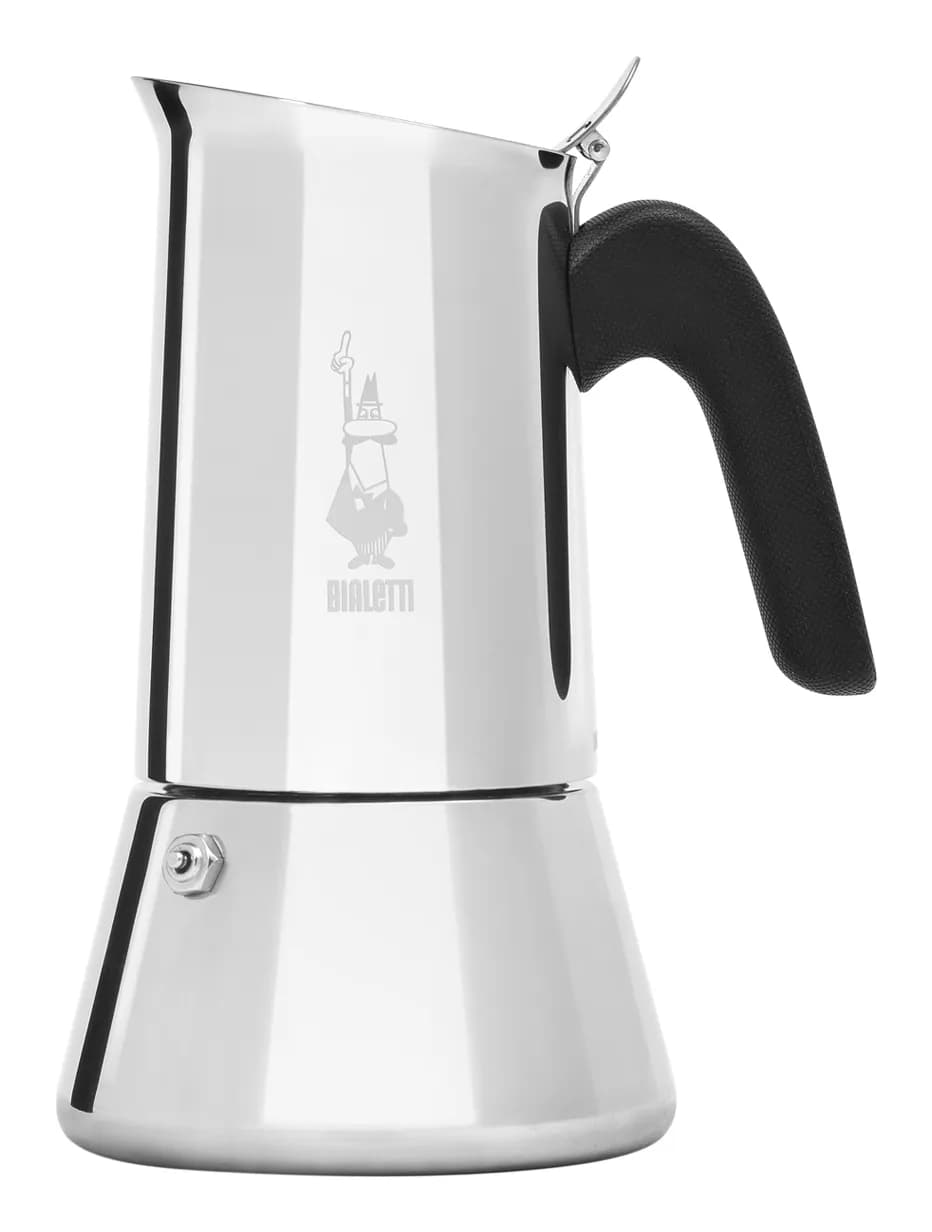 Bialetti Venus -espressokeitin, hopea, 10 kuppia – Bialetti
