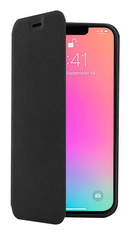 Screenor iPhone 16e -lompakkokotelo, Musta – SCREENOR