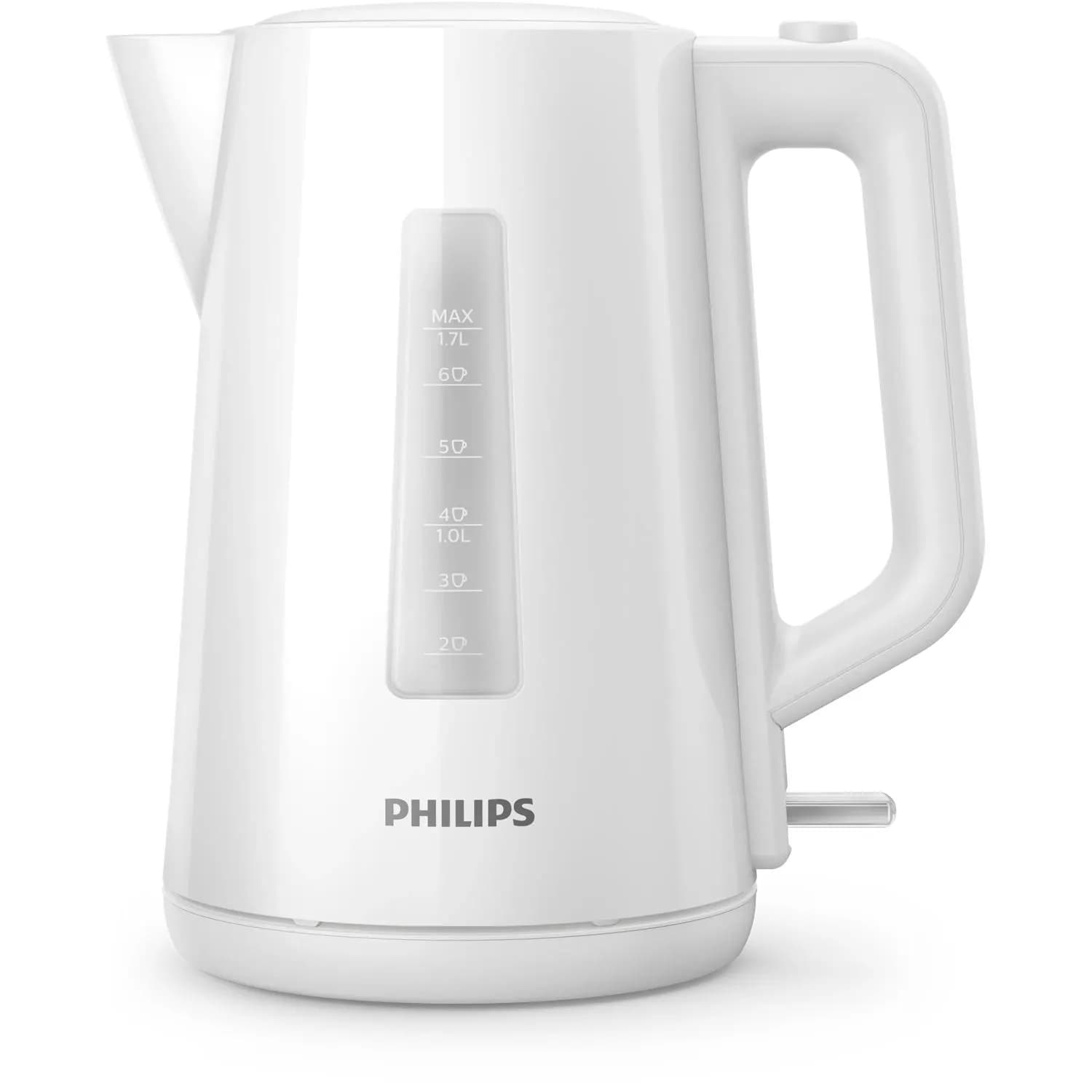 Philips Series 3000 HD9318/00 -vedenkeitin, 1,7 l, 2200 W, valkoinen