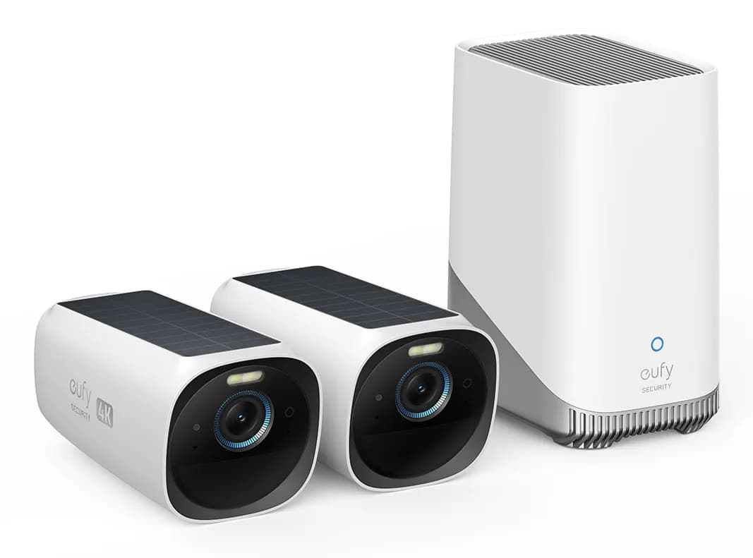 Anker Eufy eufyCam S330 -valvontajärjestelmä kahdella kameralla – Anker