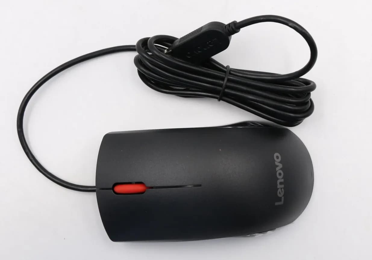 Lenovo ThinkPlus -langallinen hiiri, musta