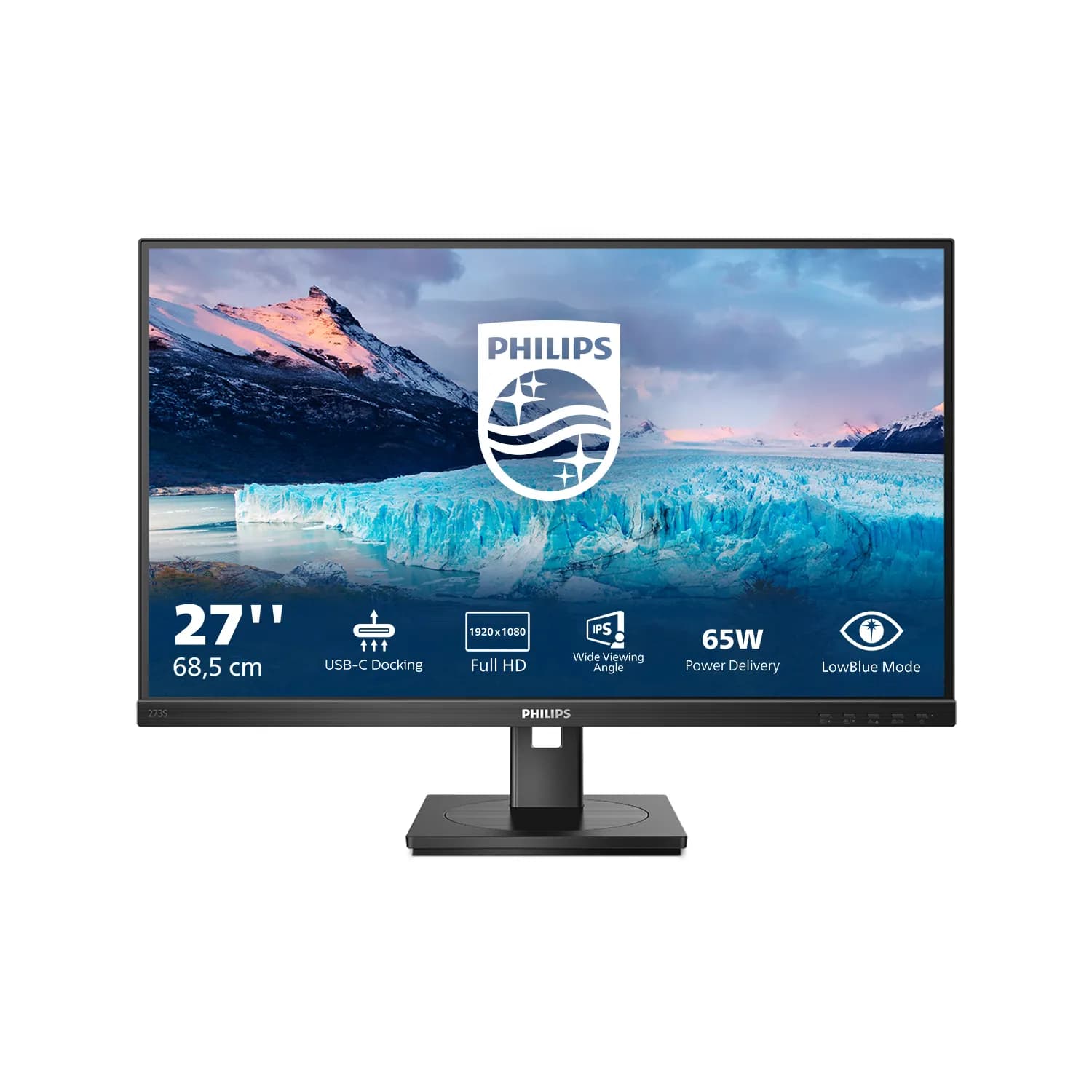 Philips 273S1/00 27" Full HD, IPS -näyttö, USB-C hub – Philips