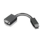 Lenovo DisplayPort to VGA Monitor Adapter -adapteri, Musta – Lenovo