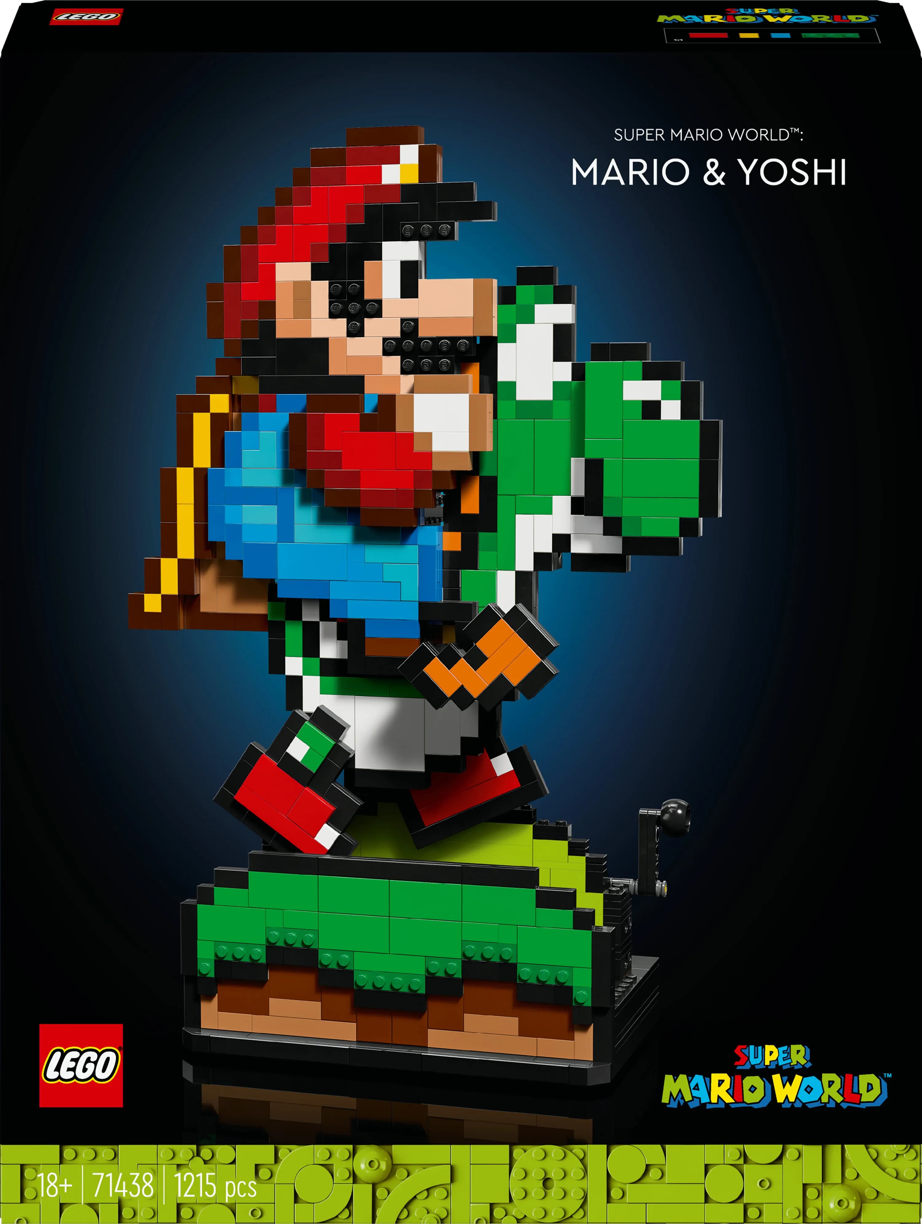 LEGO Super Mario World Mario ja Yoshi 71438 – LEGO