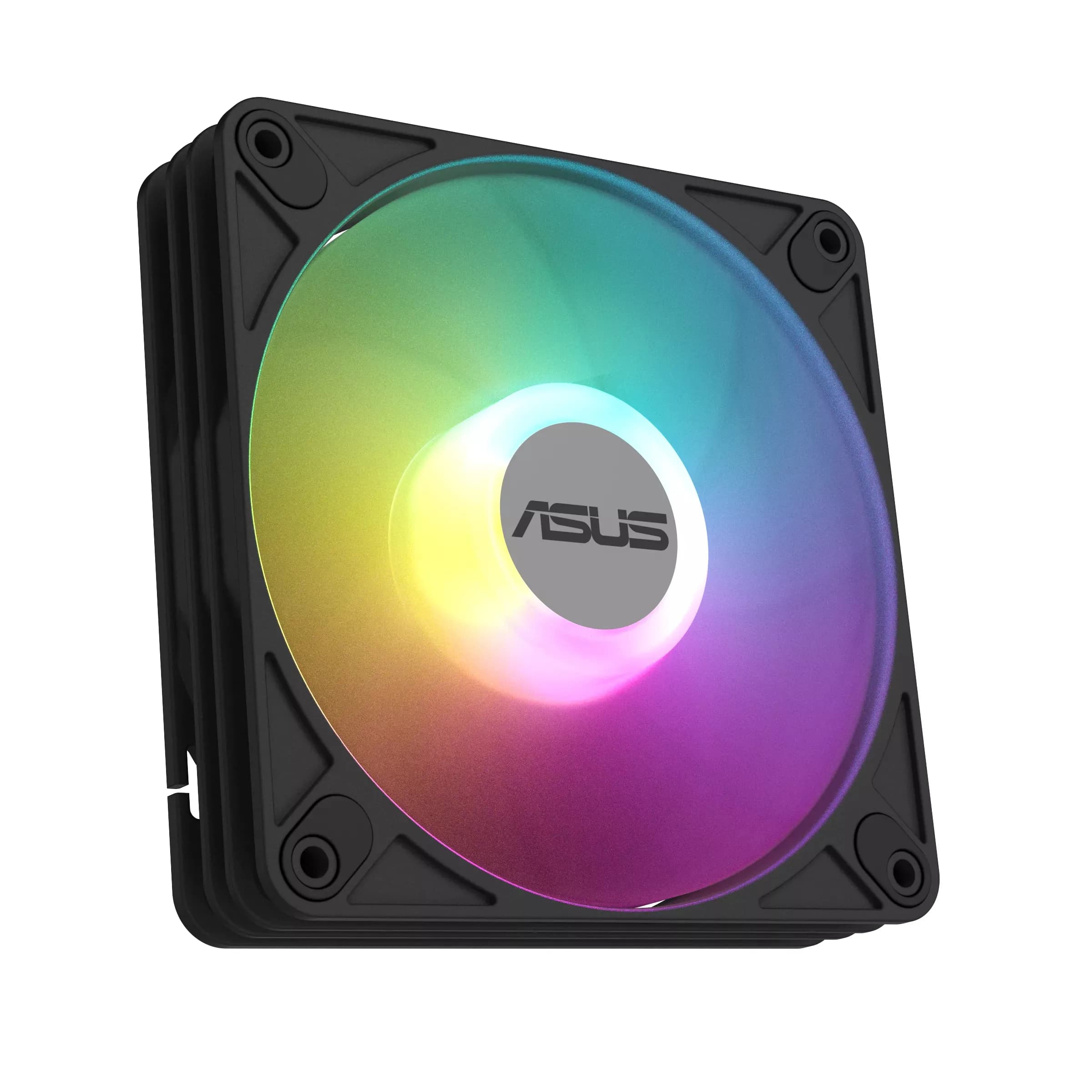 Asus AR120 PWM ARGB -tuuletin, hydraulinen laakeri, 120 mm, musta – ASUS