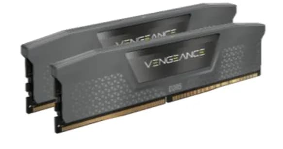 Corsair VENGEANCE 64 Gt (2 x 32 Gt) DDR5 5600 MHz, CL40 -muisti, harmaa (EXPO/XMP)
