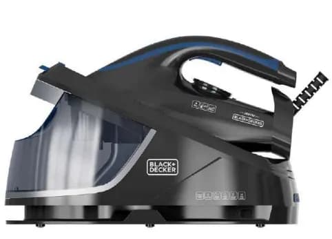Black+Decker ES9180320B -höyrysilityskeskus, 2800 W, 8 bar, 1,5 l, musta