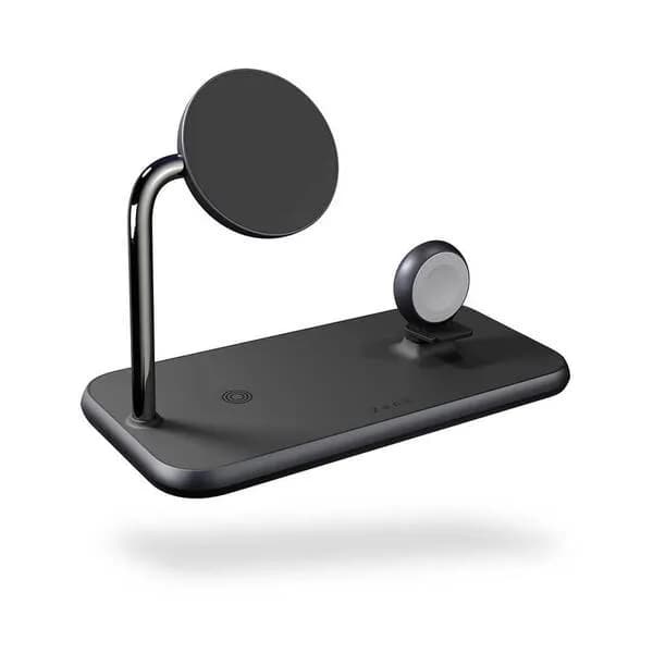 ZENS 4in1 Magnetic Alu Charger 45W PD Musta