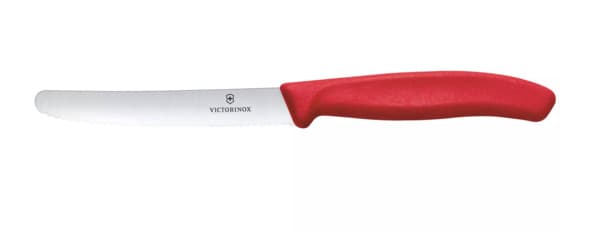 Victorinox Swiss Classic tomaatti- ja pöytäveitsi, 11 cm, punainen – Victorinox