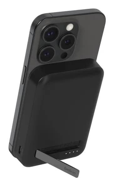 Belkin BoostCharge Pro Magnetic Power Bank with Qi2 15W 8K -varavirtalähde, Musta – Belkin