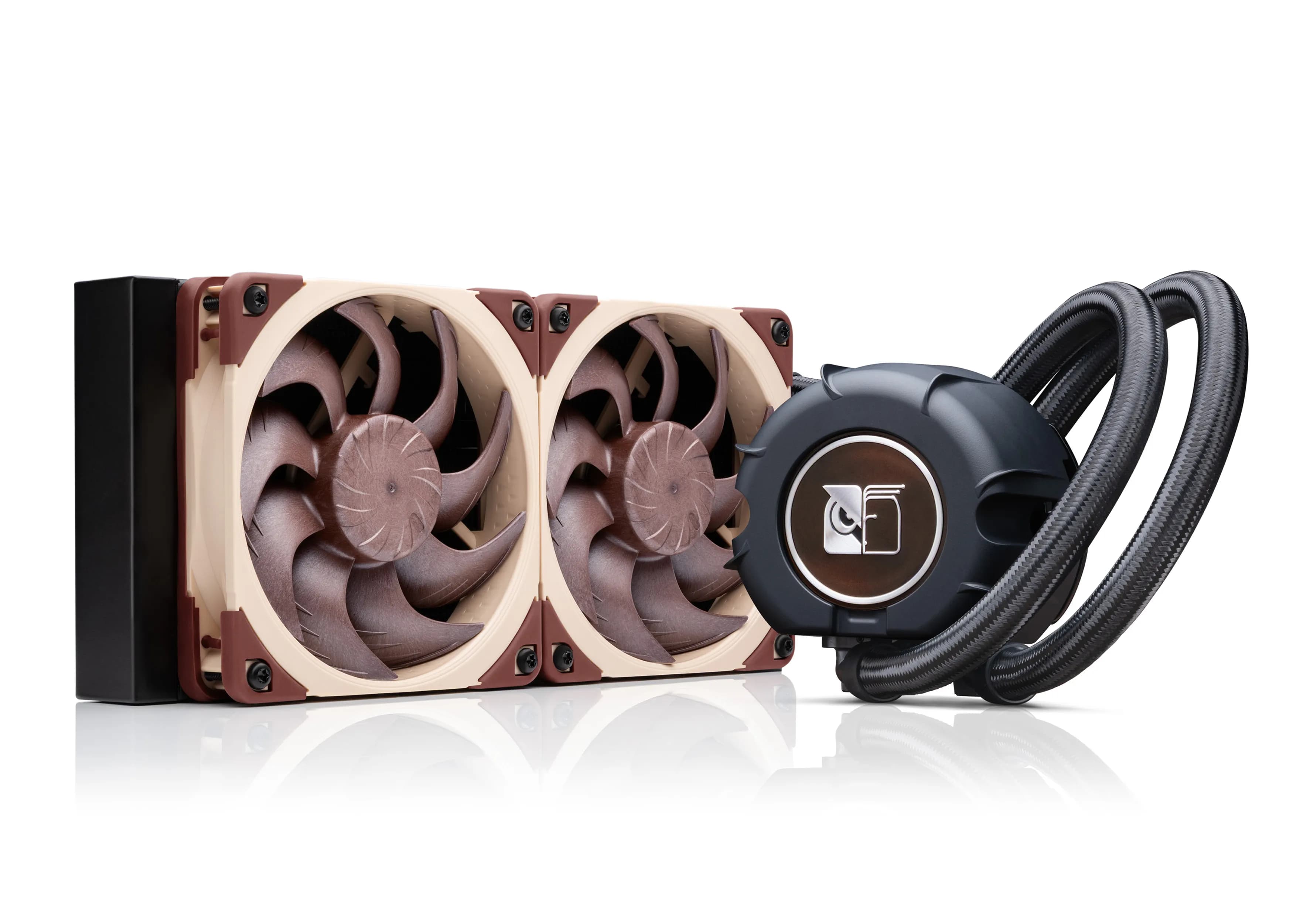 Noctua NL-LC1-24 240 mm nestejäähdytysjärjestelmä prosessorille, ruskea / beige – Noctua