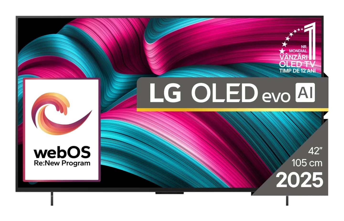 LG OLED42C51LA 42" 4K webOS TV, 120 Hz, Dolby Vision – LG