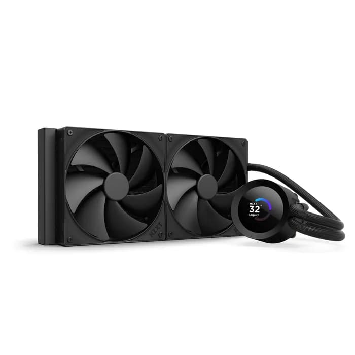 NZXT Kraken Plus 280mm ARGB -nestejäähdytin, musta