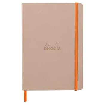 Rhodiarama soft A5 rose smoke dot ivory – RHODIA