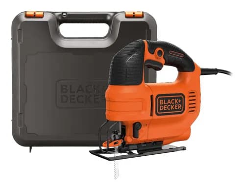 Black and decker Pistosaha 520w + sahanterä ja työkalulaatikko