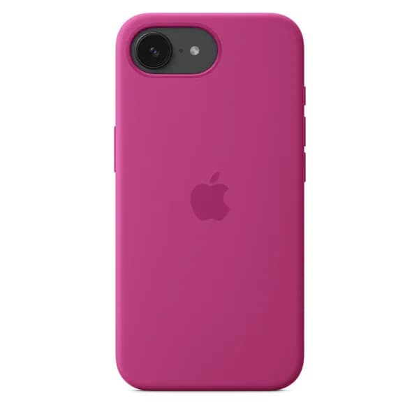 Apple iPhone 16e -silikonikuori, Fuksia – Apple