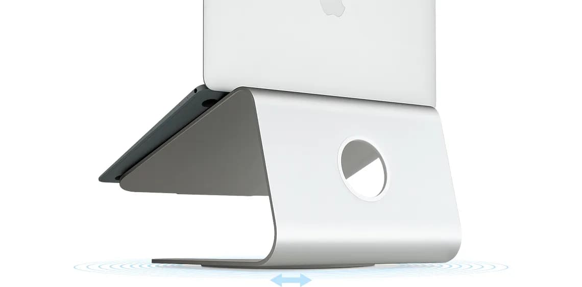 mStand360 Laptop Stand, Silver – RAIN DESIGN