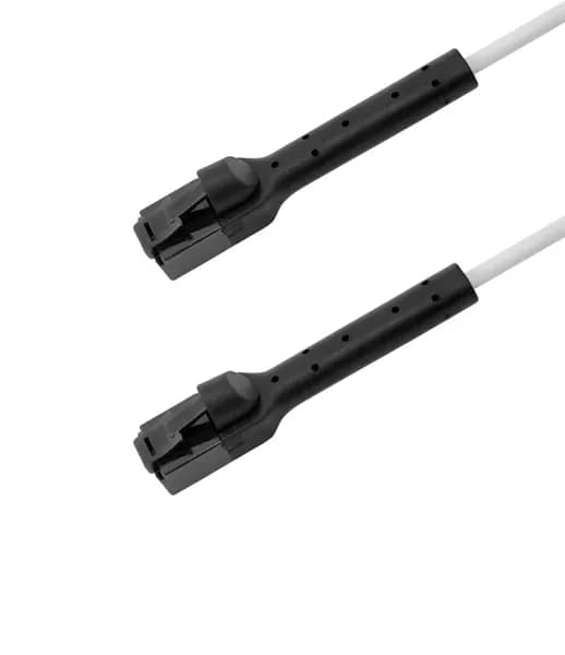 Deltaco Cat6a U/UTP RJ45 1.5m -verkkokaapeli, valkoinen