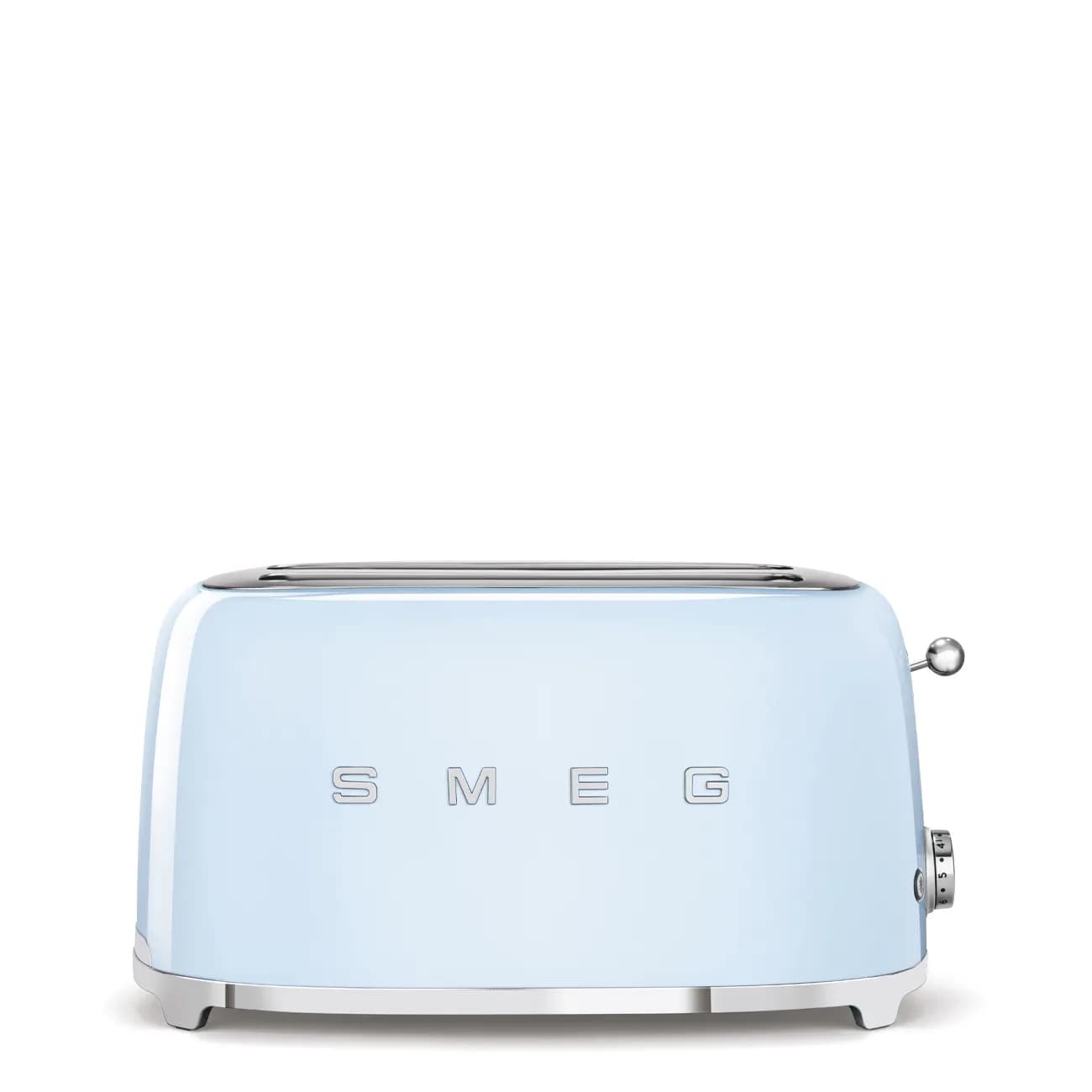 Smeg 50's Style TSF02PBEU -leivänpaahdin, 4 viipaleita, Pastel Blue – SMEG