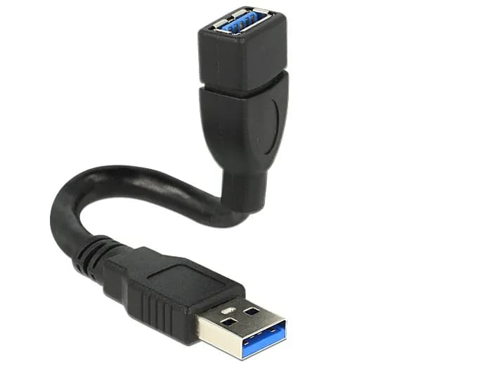 Delock Kabel USB 3.0 Typ-A Stecker > USB 3.0 Typ-A Buchse ShapeCable 0