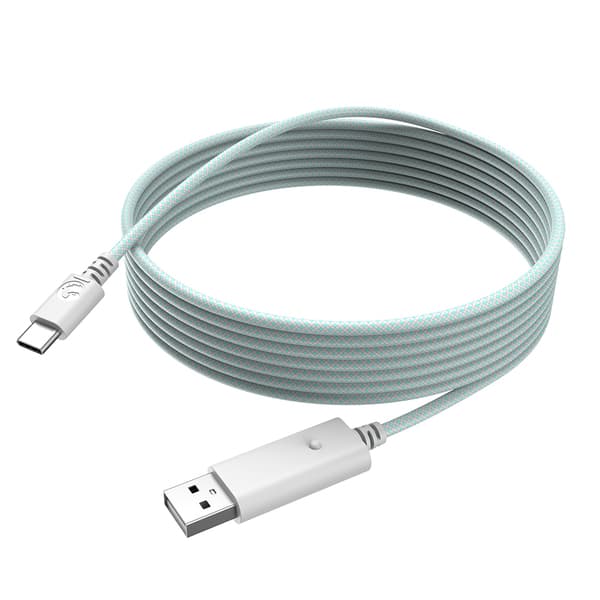 GameSir PJAC10-2 USB-A – USB-C -kaapeli, 3 m, vaaleansyaani