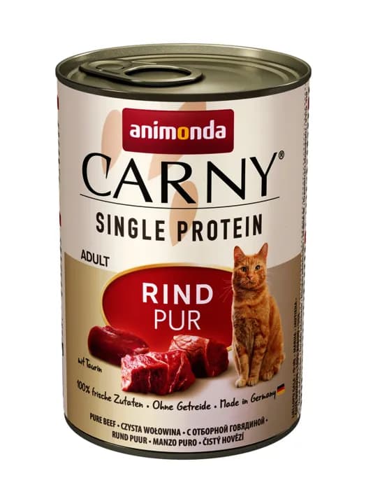 Animonda Carny Adult Beef, Kissan märkäruoka, 400 g – Animonda