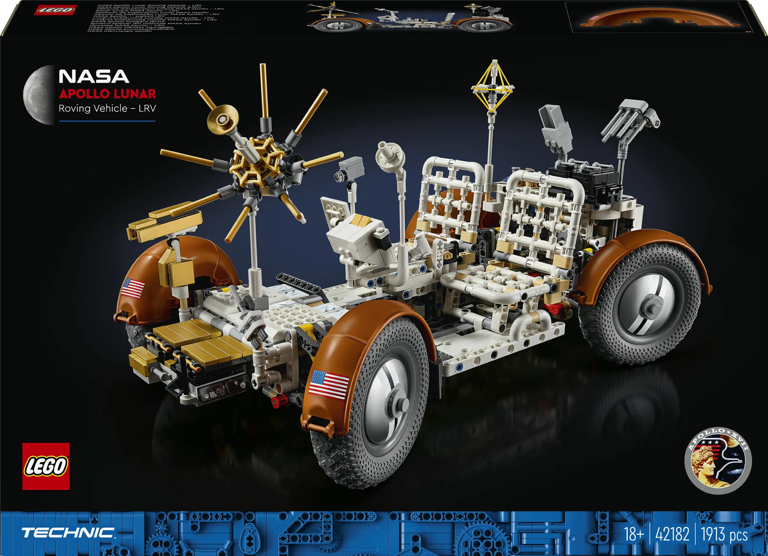 LEGO Technic NASA Apollo – kuuauto 42182 – LEGO