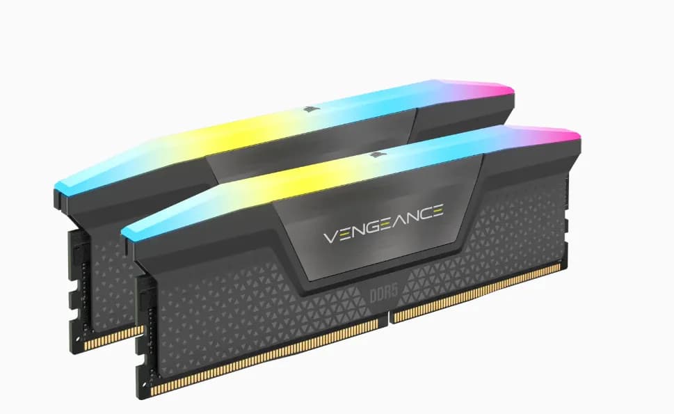 Corsair Vengeance RGB 64 Gt (2 x 32 Gt) DDR5 5600 MHz, CL40 -muisti (XMP, EXPO)