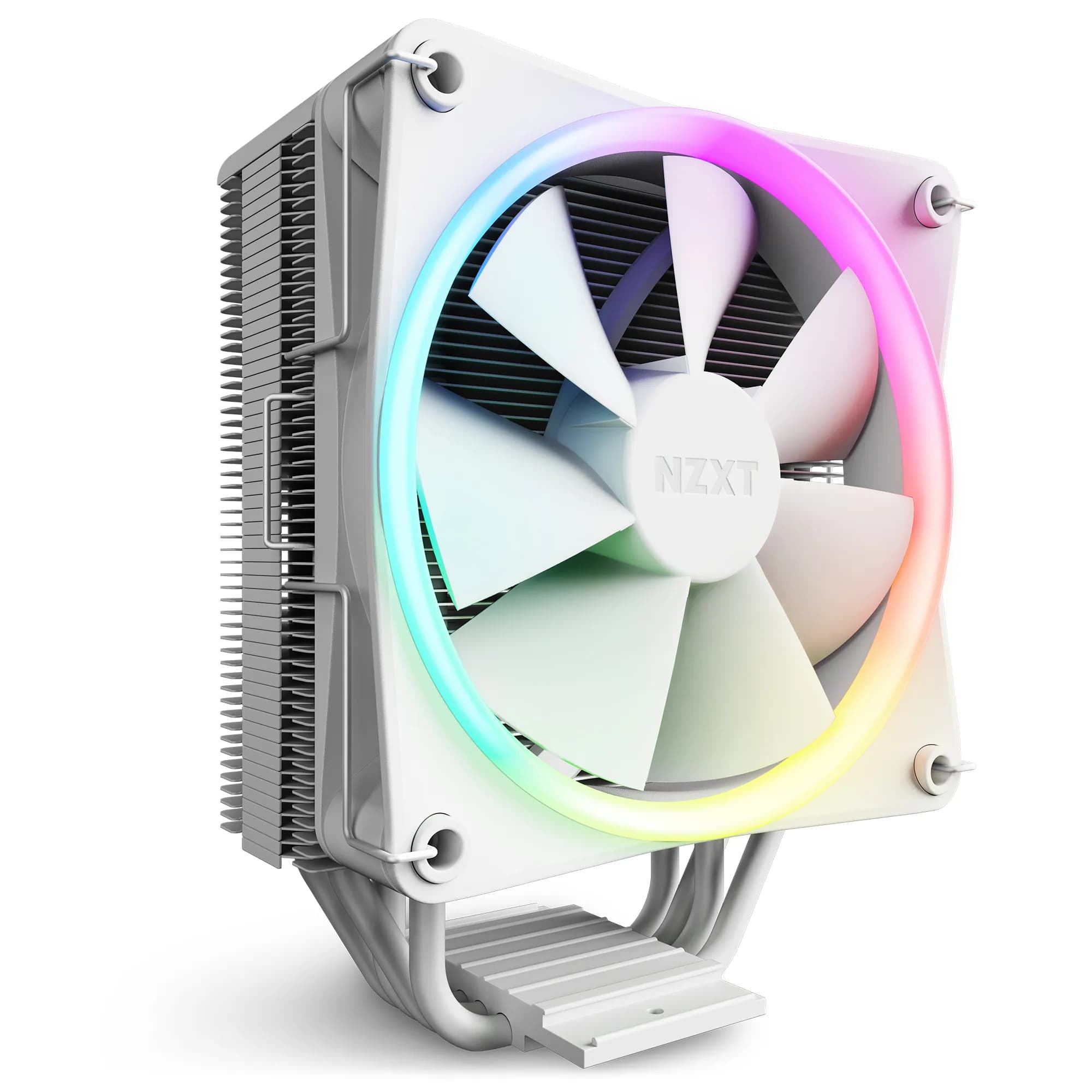 NZXT T120 RGB, 120 mm -prosessorijäähdytin, valkoinen