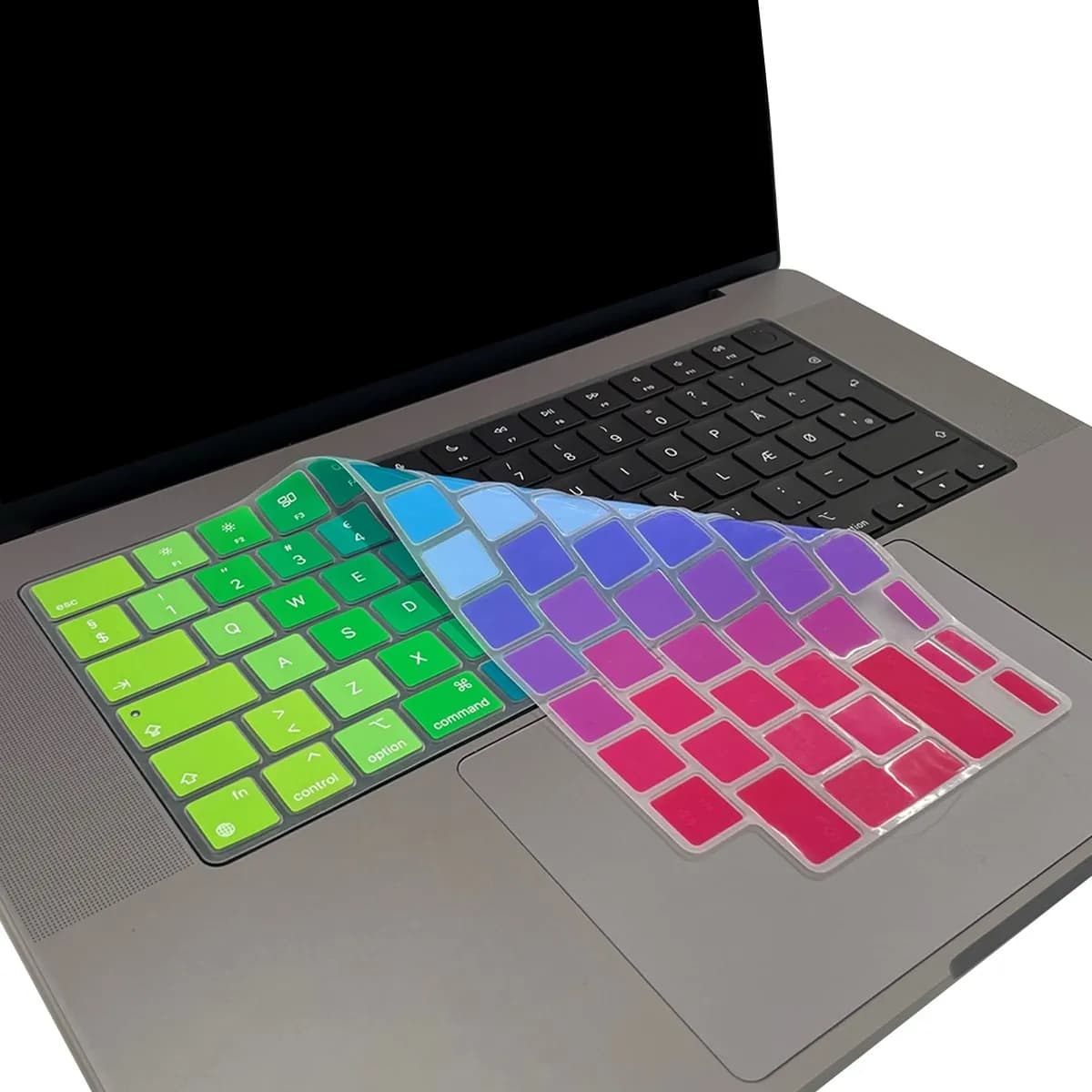 Philbert KB Cover MacBook Pro/Air 13-14-16 2021-2022 Rainbow Nordic
