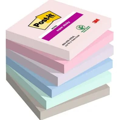 Post-it SS Soulful 76x76 90sh (6) – 3M