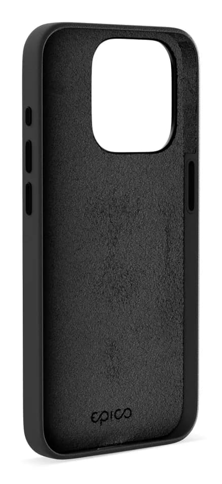Epico Mag+ Leather Case, iPhone 16 -suojakuori, Musta – EPICO