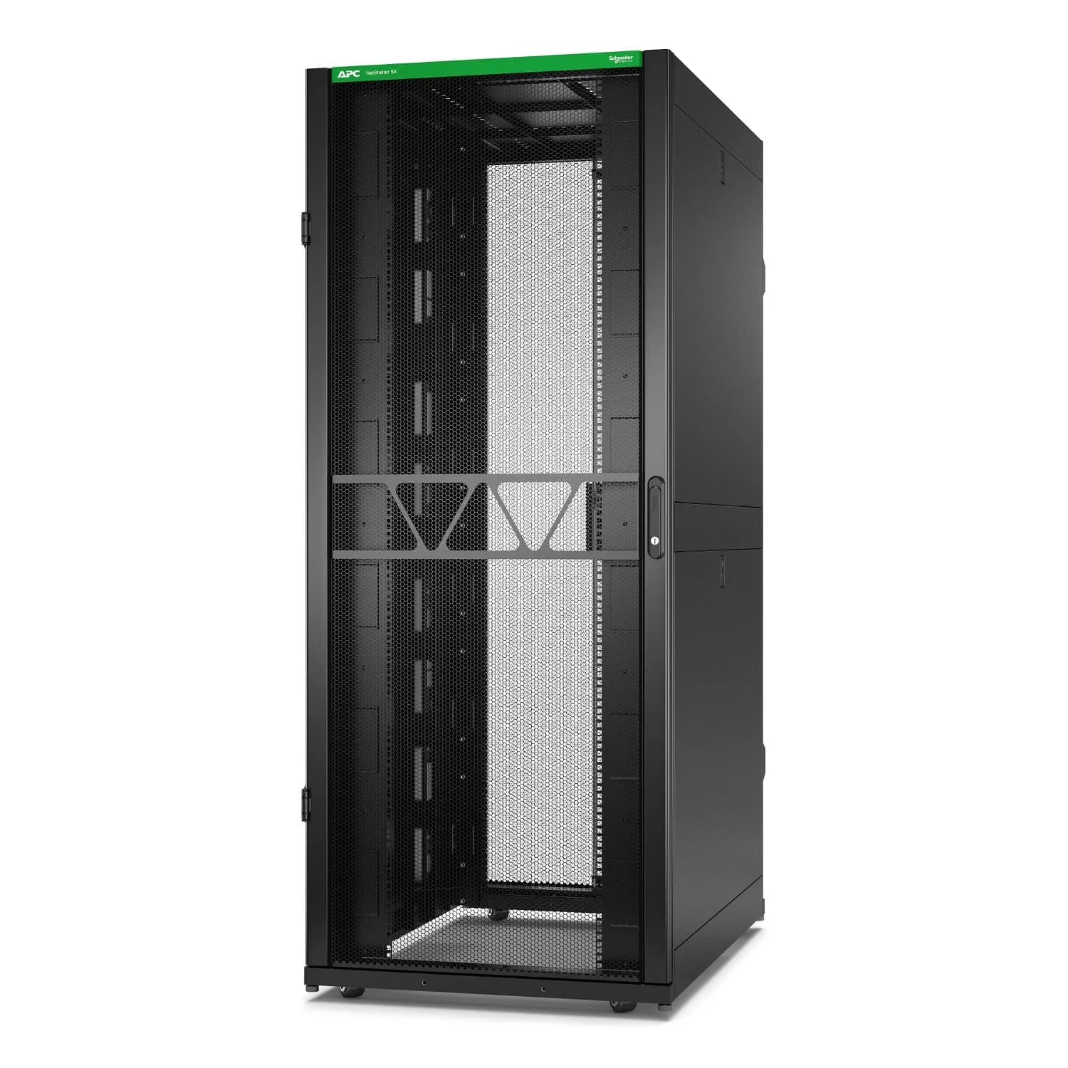 APC NetShelter SX Server Rack Gen 2 42U 1991H x 800W x 1200D mm w/ Sides Black – APC