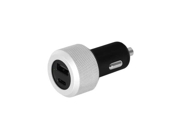 Just Mobile Highway Turbo - Deluxe Car Charger with PD/QC Hybrid Fast Charge