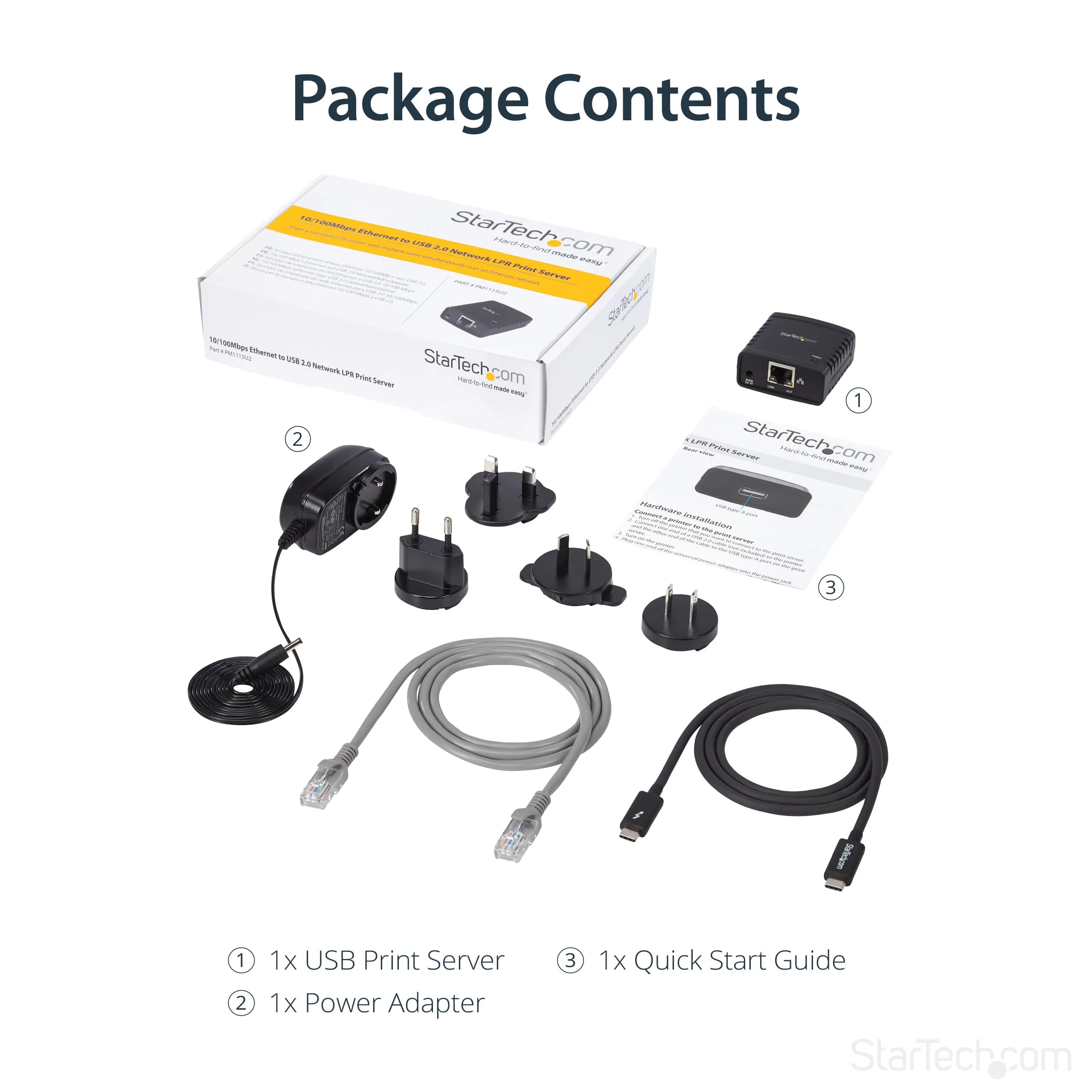 10/100Mbps Ethernet to USB – Startech