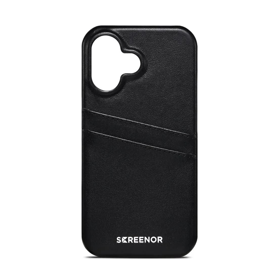 Screenor Lumo, iPhone 16 -suojakuori, Musta – SCREENOR