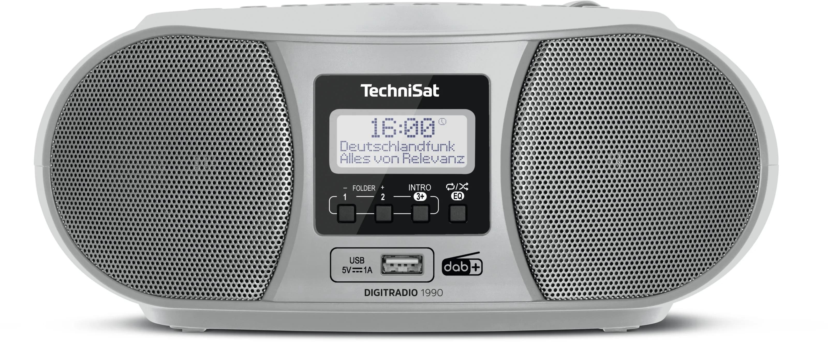 Digitradio 1990 Analog & Digital 3 W Silver – TECHNISAT