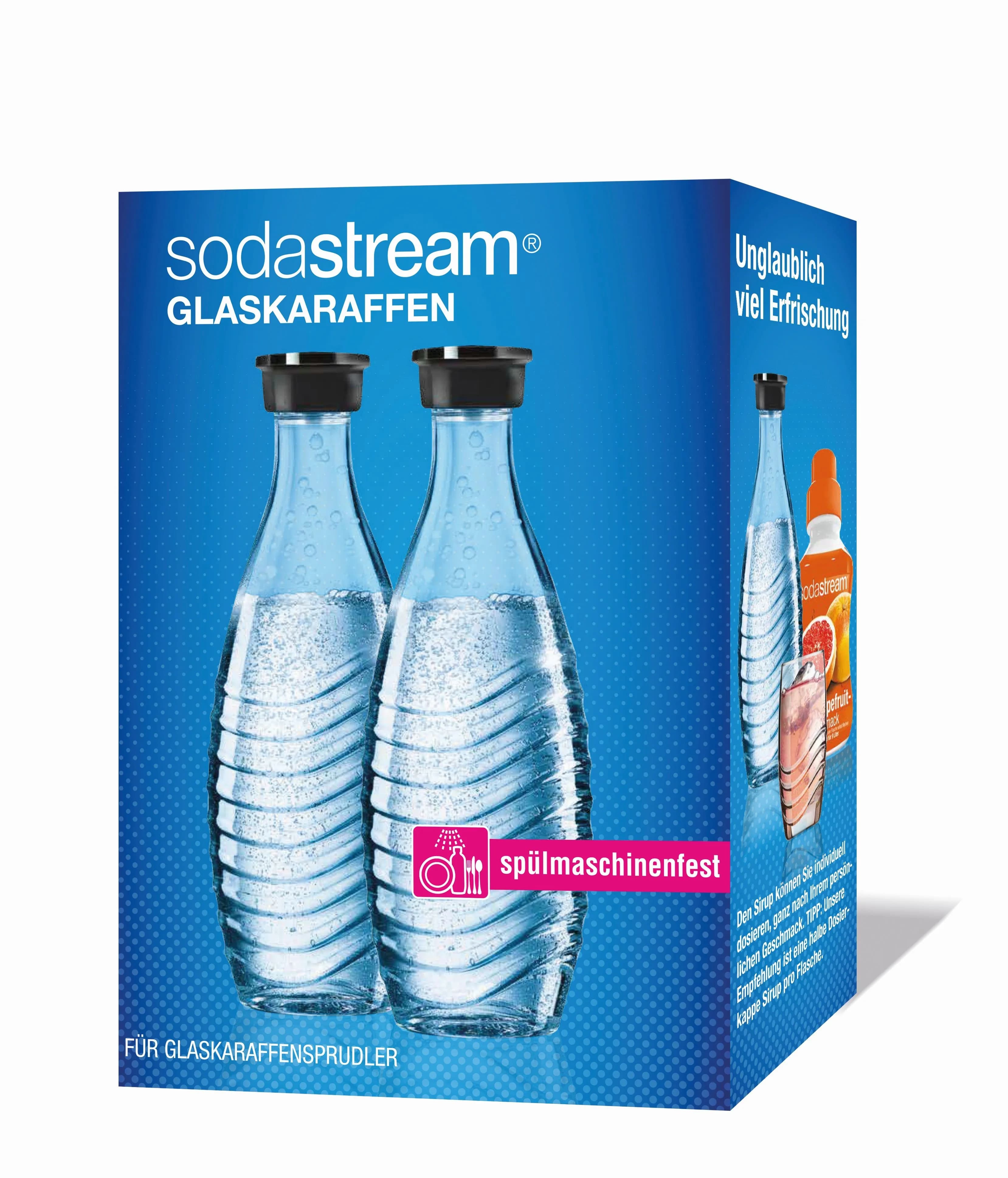SodaStream -lasipullo, 2-kpl – SodaStream