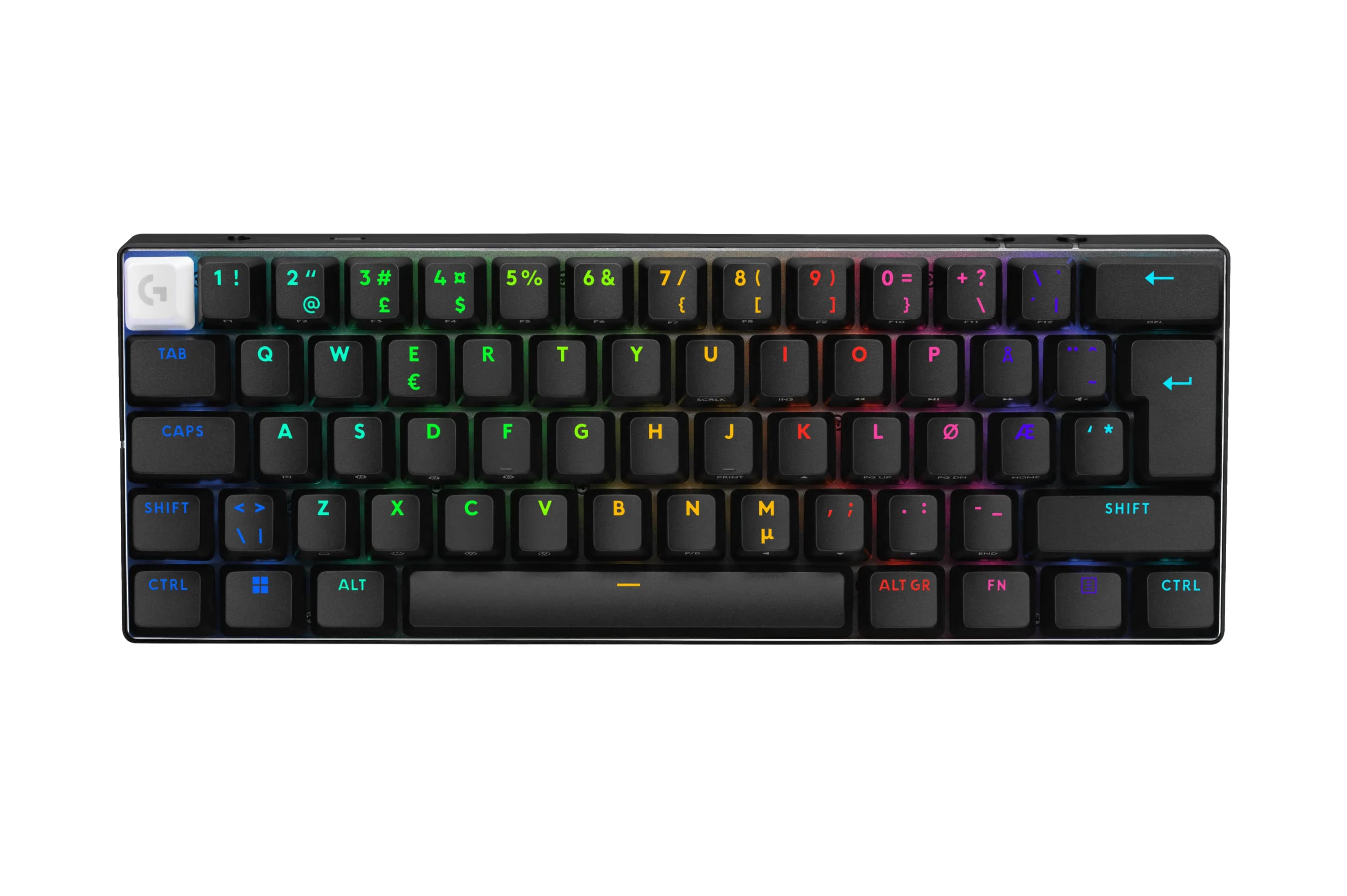 Logitech G PRO X 60 LIGHTSPEED -langaton mekaaninen pelinäppäimistö, GX Optical Linear, musta
