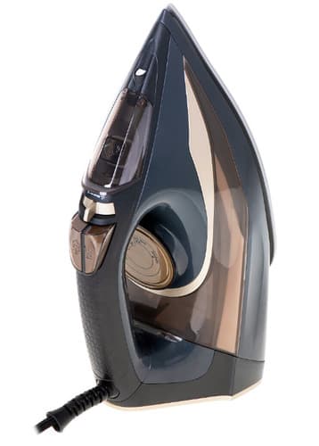 Adler CR 5036 -höyrysilitysrauta, 3400 W, 0,36 l, Black-Gold