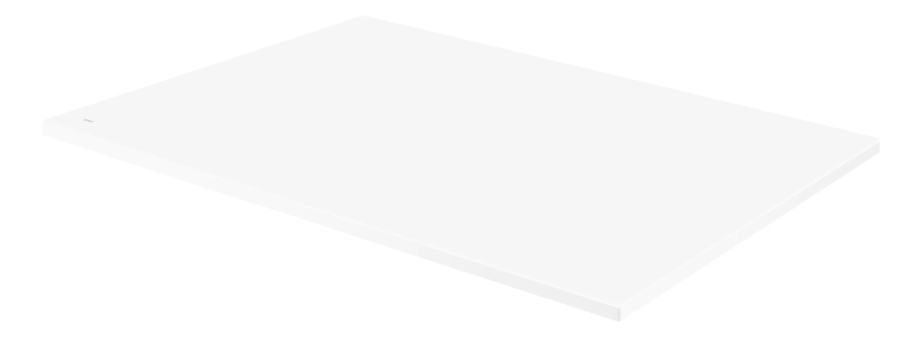 DELTACO Office, Desk board, White laminate, 1500x750x25mm